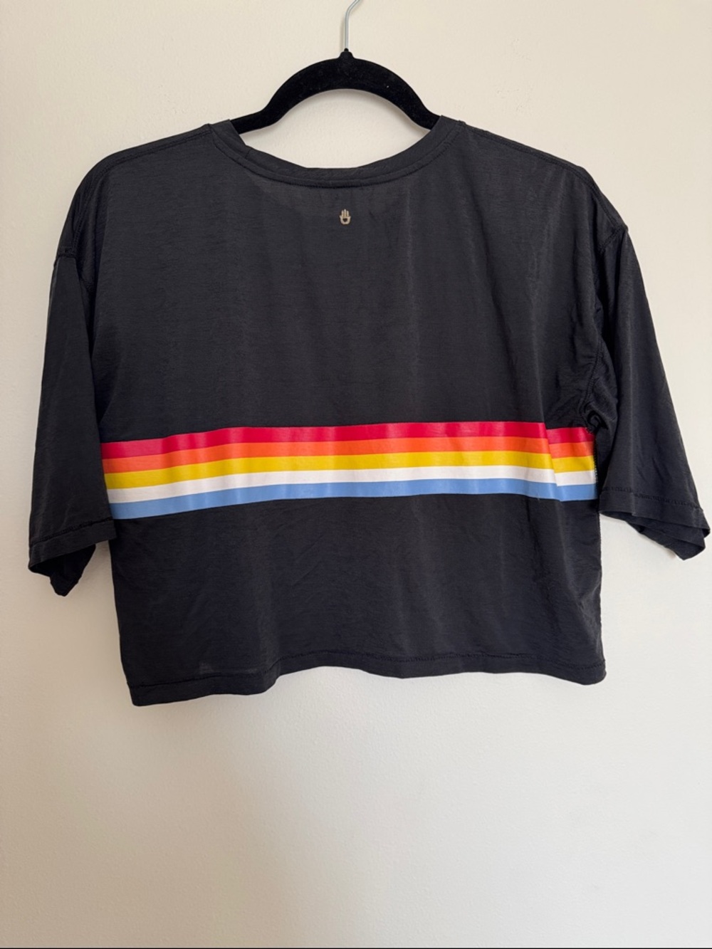 Spiritual Gangster Retro Active Sessions Crop Tee XS - Picture 3 of 5